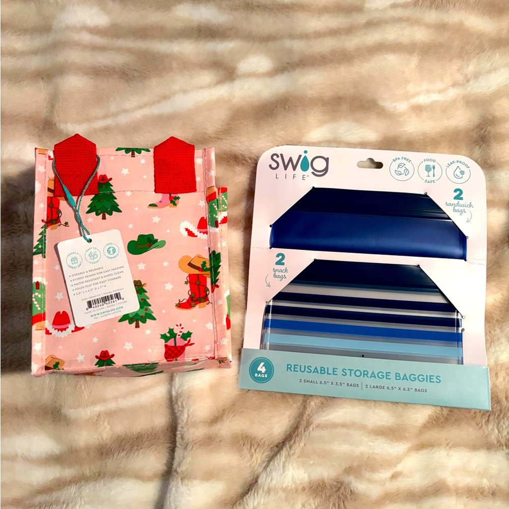 Swig Life Blue Reusable Storage Bags